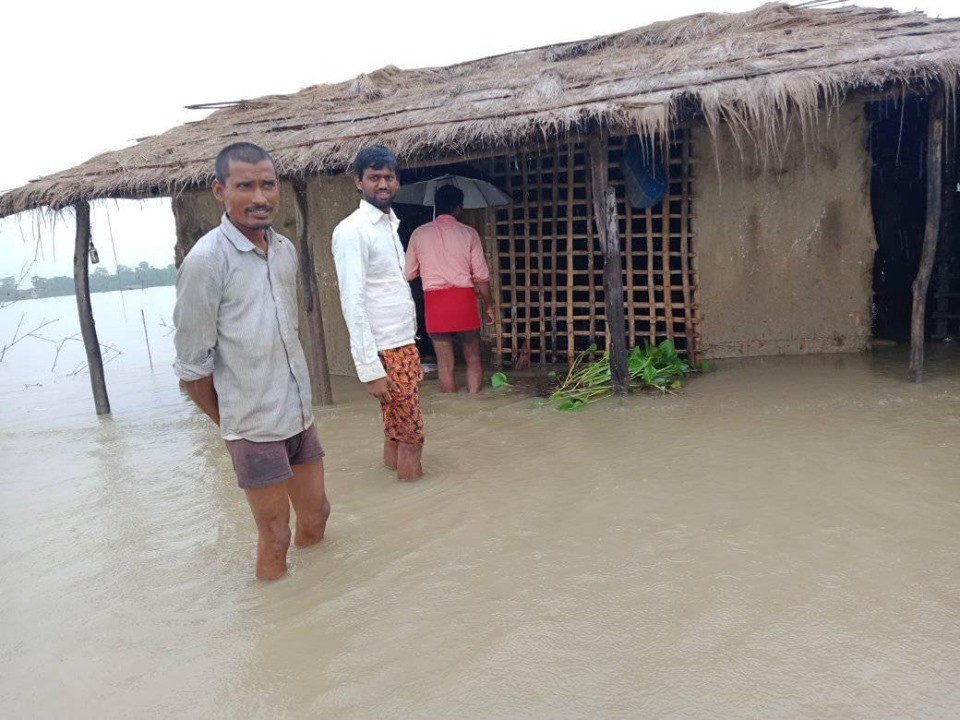 बाढीले प्रदेश २ मा १३ हजार बढी विस्तापित