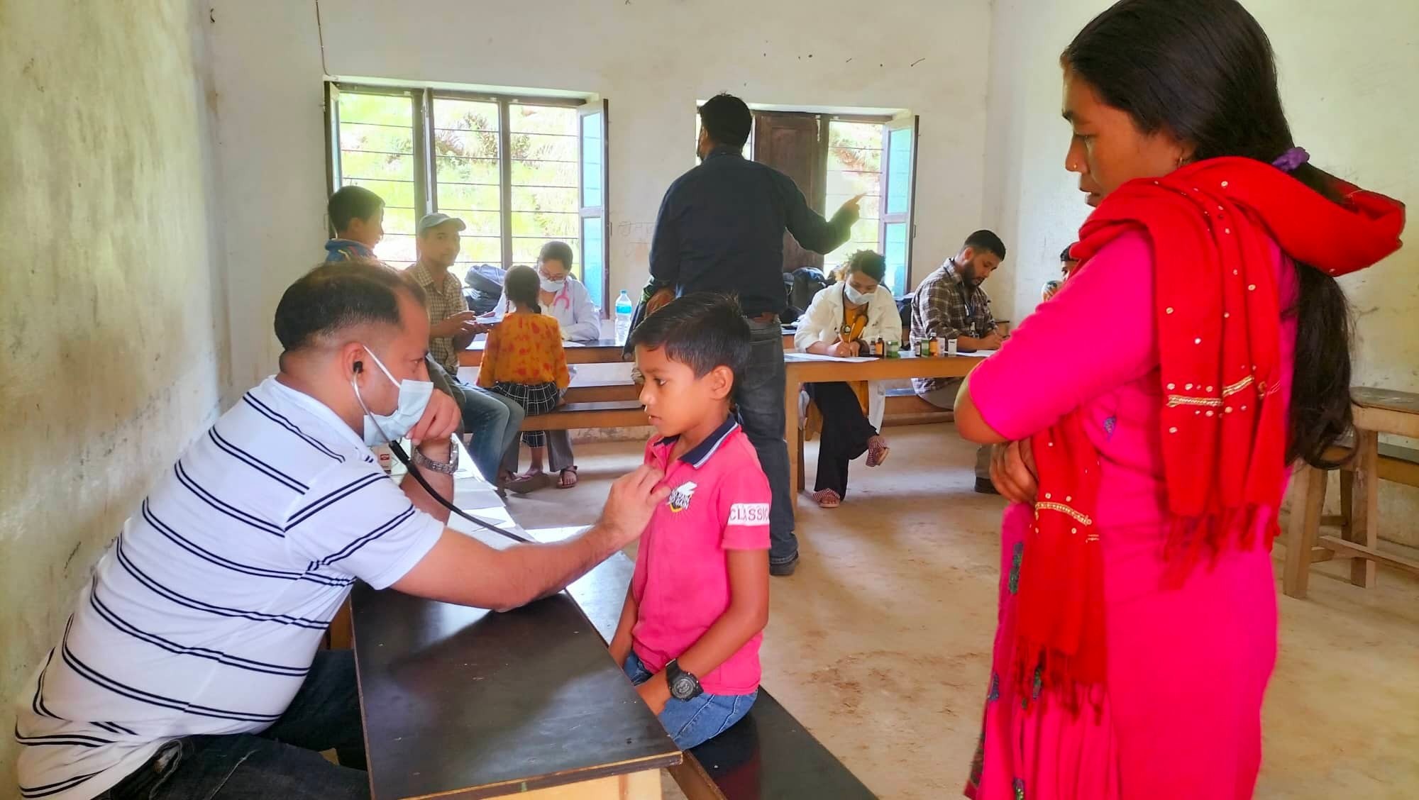 रुकुमकोटमा बाल र स्त्री रोग सम्बन्धी दुई दिने स्वास्थ्य शिविर