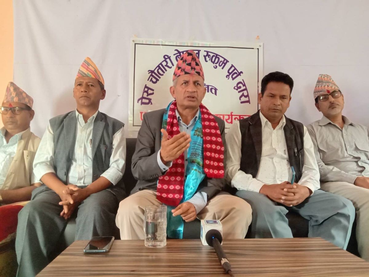 रुकुमबाट प्रदीप ज्ञवालीको प्रश्न : 'मिलिभगत गर्नेभए २०५२ मा किन हतियार उठाएको ?'