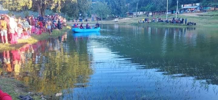 सल्यानमा पोखरीमा डुबेर एक जनाको मृत्यु