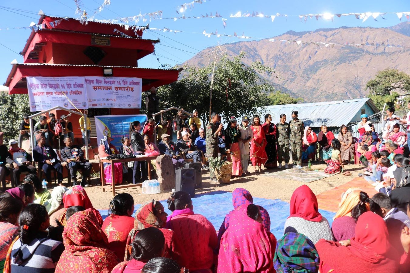 रुकुम पुर्वमा पनि लैङ्गिक हिंसा विरुद्धको १६ दिने अभियान सम्पन्न