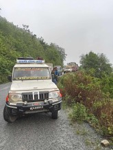 पहिरो हटाएपछि मध्यपहाडिको रुकुमखण्डमा यातायात सुचारु