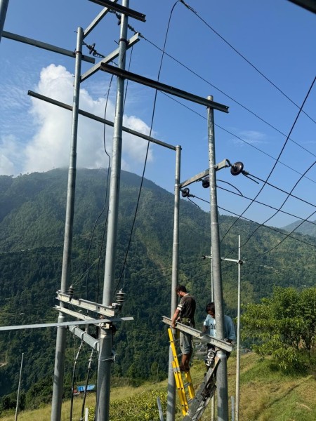 विद्युत प्राधिकरणद्वारा ‘बाँफिकोट फिडर’ जडान